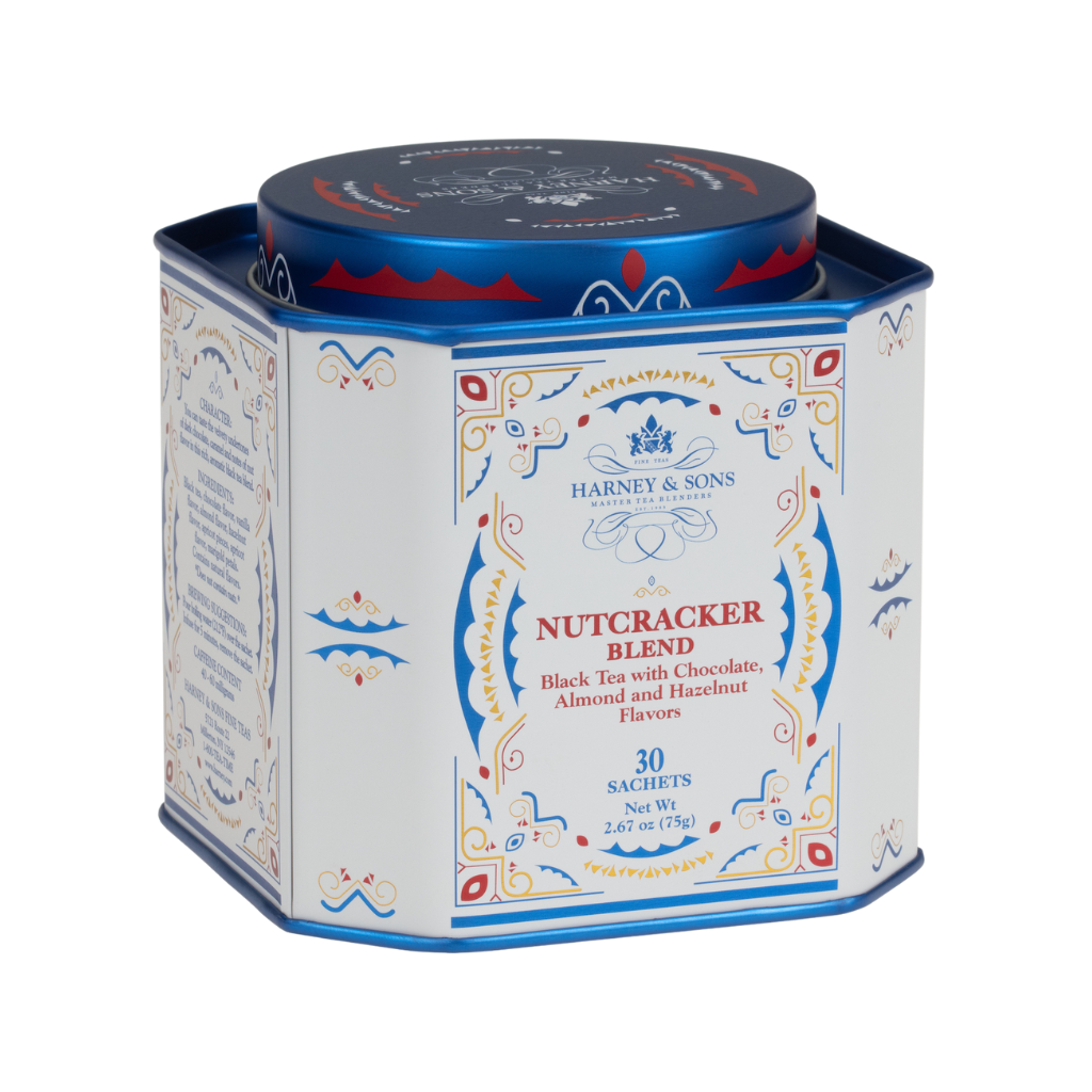 SHIPP AFTER 8.12 Nutcracker Blend, Tin of 30 Sachets