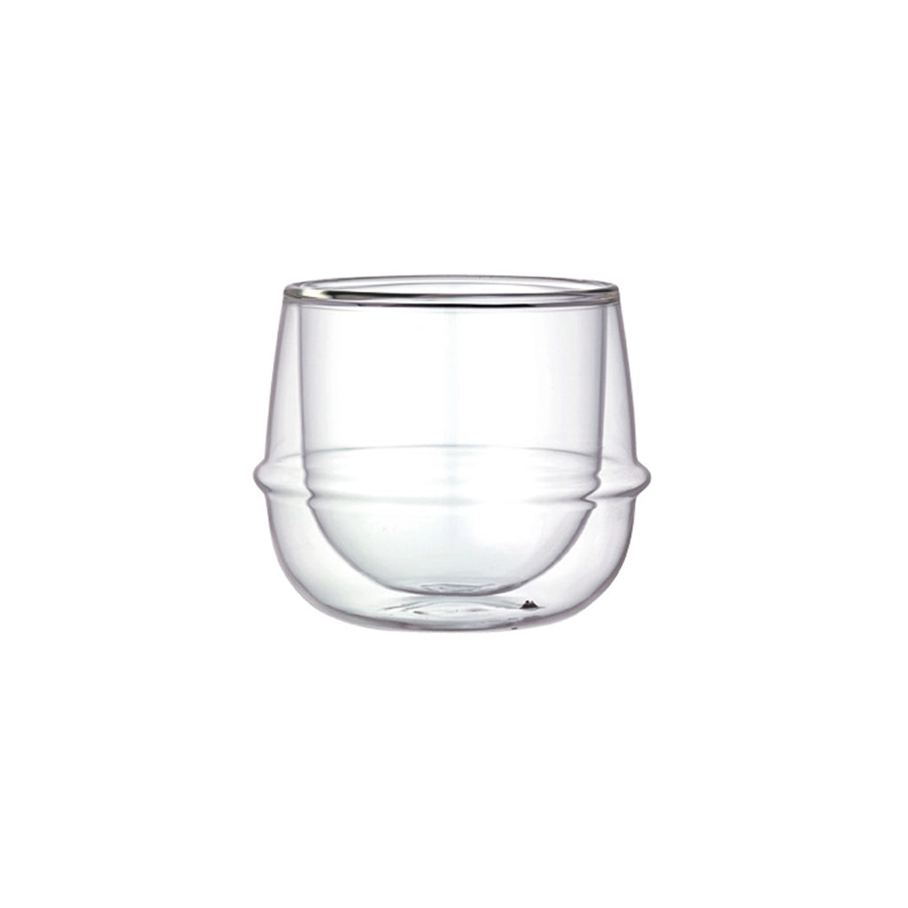Kinto KRONOS Double Wall Wine Glass, 250ml