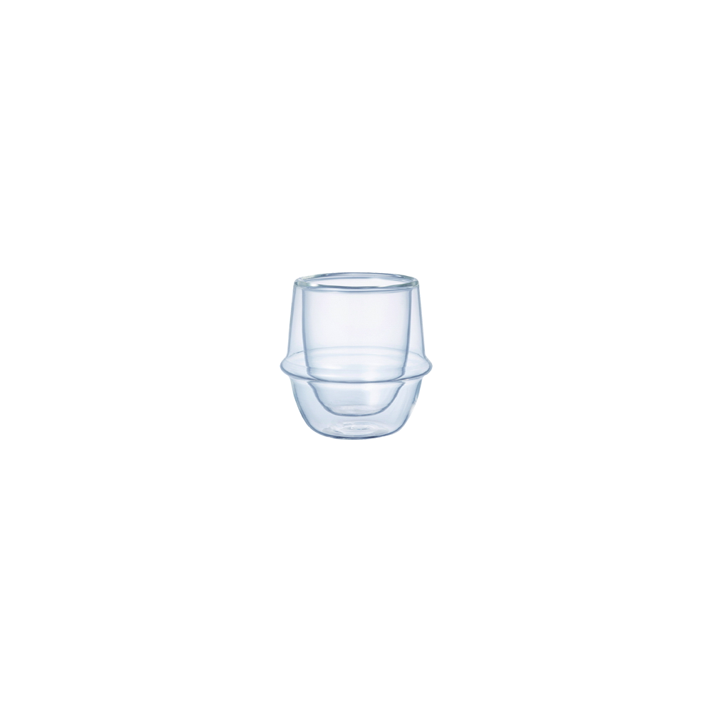 Kinto KRONOS double wall espresso cup 80ml - Harney & Sons Teas, European Distribution Center