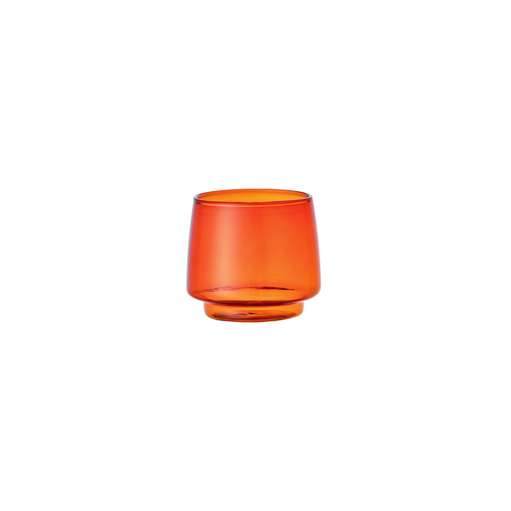 Kinto SEPIA tumbler 270ml amber - Harney & Sons Teas, European Distribution Center